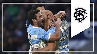 Landajo try finishes powerful Los Pumas break [upl. by Amias]