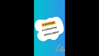 🚨 5 astuces Excel que tu dois absolument connaître 🚨 [upl. by Costanzia917]