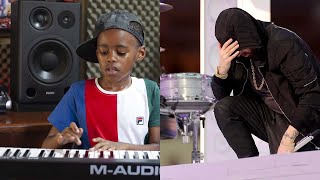 Eminem Super Bowl LVI Halftime Show Beat creation By DJ Arch Jnr [upl. by Inahc]