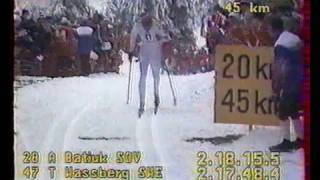 50 km Oslo 1982  Thomas Wassberg [upl. by Maillij]