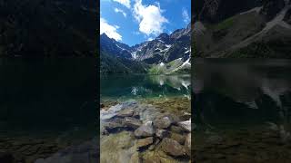 Largest Lake In Tatra Mountains [upl. by Guyer]