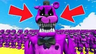 SHADOW NIGHTMARE FREDDY ARMY IN GTA 5 GTA 5 Mods FNAF Funny Moments [upl. by Barb]