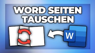 Word Seiten verschieben  Seiten Reihenfolge verändern Tutorial [upl. by Kuehnel]