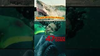 47 Meters Down Shark Attacks HD shorts [upl. by Sicular978]