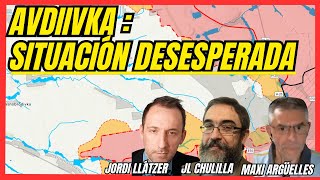 AVDIIVKA SITUACIÓN DESESPERADA a punto de ser CORTADA en 2 por LOS RUSOS [upl. by Yesnyl]