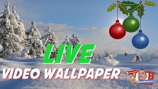 LIVE Video Wallpaper HOLIDAY SEASON Windows Live Wallpaper [upl. by Aicenet902]