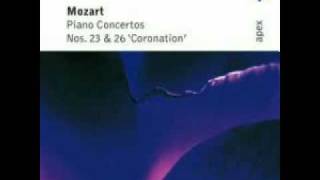 Mozart K488 Piano Concerto 23 in A 2nd mov  AdagioGulda [upl. by Wenoa]