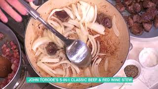 John Torodes Beef and Red Wine Stew  Part 1  This Morning [upl. by Nhguavoj39]