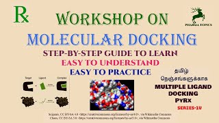 Workshop on Molecular docking  Multiple ligand docking  Series4Tamil [upl. by Leland715]