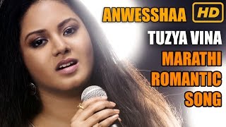 Tuzya Vina  Marathi Romantic Song  Anwesshaa  Prasad Phatak  Varun Agarwal [upl. by Regni698]