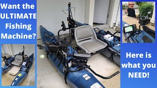 Pontoon Boat  Colorado XTS Customized  hands free steering and remote throttle  Goes To 11 [upl. by Cusick]