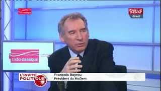 François Bayrou  quotMali Si on avait multiplié les conférences  on aurait un Etat quot [upl. by Dalpe]