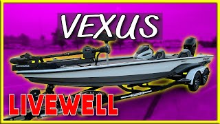 Vexus Livewell Operation  Vexus Aluminum Bass Boat [upl. by Emmer]