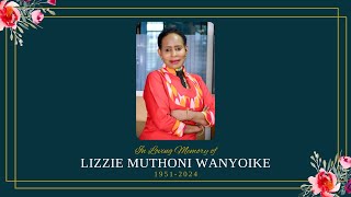 MEMORIAL SERVICE OF LIZZIE WANYOIKE MUTHONI AT NIBS COLLEGE [upl. by Hintze]