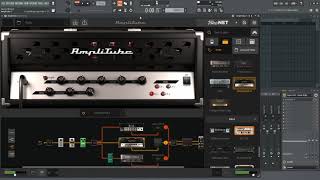 AMPLITUBE 5  Rammstein Guitar Tones [upl. by Rebna]