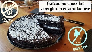 Gâteau au chocolat sans gluten et sans lactose [upl. by Teddi]