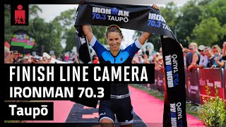 2023 IRONMAN 703 Taupo  Finish Line Camera [upl. by Renzo]