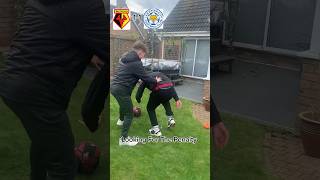 Watford VS Leicester Acted Out 😭 football footy fun foryou [upl. by Salli]