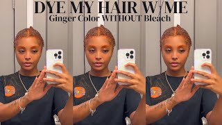 DYE MY HAIR GINGER WME NO BLEACH [upl. by Mata]