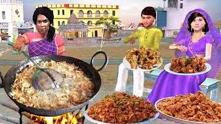 Lalchi Pakodi Wali Greedy Pakodi Street Food Hindi Kahaniya Hindi Moral Stories Funny Comedy Video [upl. by Nesline]