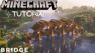 Minecraft Small Bridge Tutorial [upl. by Richmal]