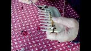 comb knitting [upl. by Winni]