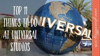 Top 11 Things to Do at Universal Orlando Resort [upl. by Anrym]