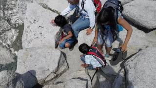 Half Dome Hike with the kids6 [upl. by Ynad]