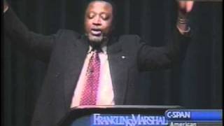 5 of 8 ALAN KEYES vs A DERSHOWITZ CSpan Debate RELIGIONS ROLE IN AMERICA 9272000 [upl. by Anaujahs]