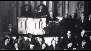 Franklin D Roosevelt  Dec 8 1941 quotDay of Infamyquot Speech Full Speech [upl. by Arateehc794]