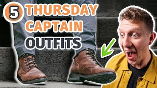 How to Style THURSDAY CAPTAINS  5 Outfits  BootSpy [upl. by Asillim986]