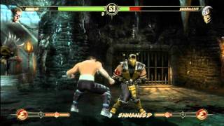 Trolling In MK9 Nut Punching [upl. by Nerrag278]