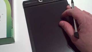 HandsOn with the Boogie Board LCD Writing Tablet by iMPROV Electronics [upl. by Asirap]