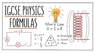 All Of IGCSE Physics Formulas All Calculations amp Tips [upl. by Neicul]