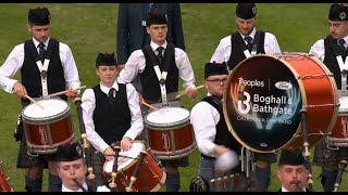 Peoples Ford Boghall and Bathgate  2023 MSR  World Pipe Band Championships [upl. by Viradis]