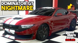 Vapid Dominator Nightmare GT Ford Mustang GT  GTA 5 Vehicle Customization [upl. by Can]