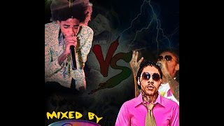 Alkaline vs Vybz Kartel  2014 Mix  Mixed by DjGarrikz  Exclusive [upl. by Levey50]