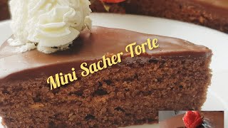 sachertorteSachertorte einfach Rezept شيكولاته تورتة [upl. by Anikat]