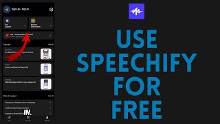 How to Use Speechify for Free 2024  Text to Speech AI [upl. by Baptlsta]