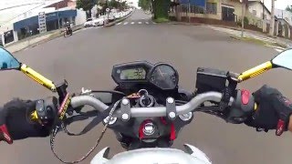 RENATO DA XJ6  Indo pro CENTRO de Londrina  Vem comigo [upl. by Airetas]