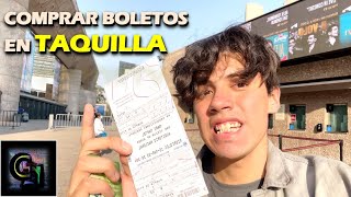 Como COMPRAR  RECOGER tus Boletos en TAQUILLA para tus Conciertos [upl. by Tindall]