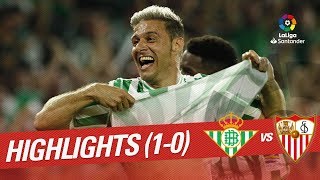 Resumen de Real Betis vs Sevilla FC 10 [upl. by Frida628]