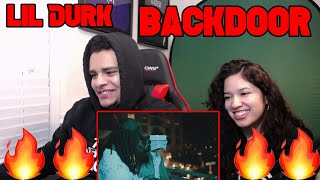 Lil Durk  Backdoor Official Music Video Reaction [upl. by Venetis]