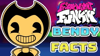 Top 5 Bendy Facts in fnf [upl. by Ahseirej]