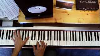 Philipp Poisel  Eiserner Steg Piano Cover Tutorial [upl. by Odnolor426]