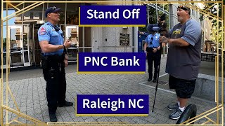 Accused of Casing PNC Bank While Filming in Raleigh – 1st Amendment Audit 🚨📸 [upl. by Alehc]