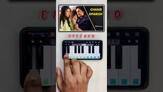 Chand Sifarish  Easy Piano Tutorial [upl. by Enreval]