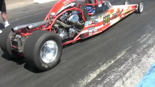 Bruce Adsero harley jr comp dragster sacramento 2010 may [upl. by Lala]