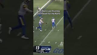 Cam Akers First and Last Rushing touchdown for the Los Angeles Rams shorts camakers [upl. by Ellehcirt139]