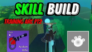 Acidum Rifle amp DarkBlade PvP Highlights l Skilled Build l Bloxfruits [upl. by Eimia]